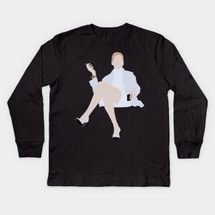 Basic Instinct Kids Long Sleeve T-Shirt